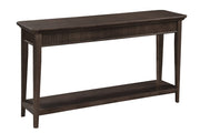 Haven Sofa Table in Coal - Barewood