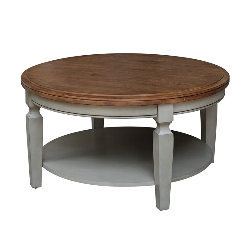 Vista Round Coffee Table - Barewood