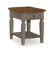 Vista End Table - Barewood