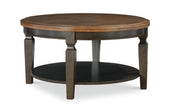 Vista Round Coffee Table - Barewood