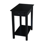 Narrow End Table - Barewood