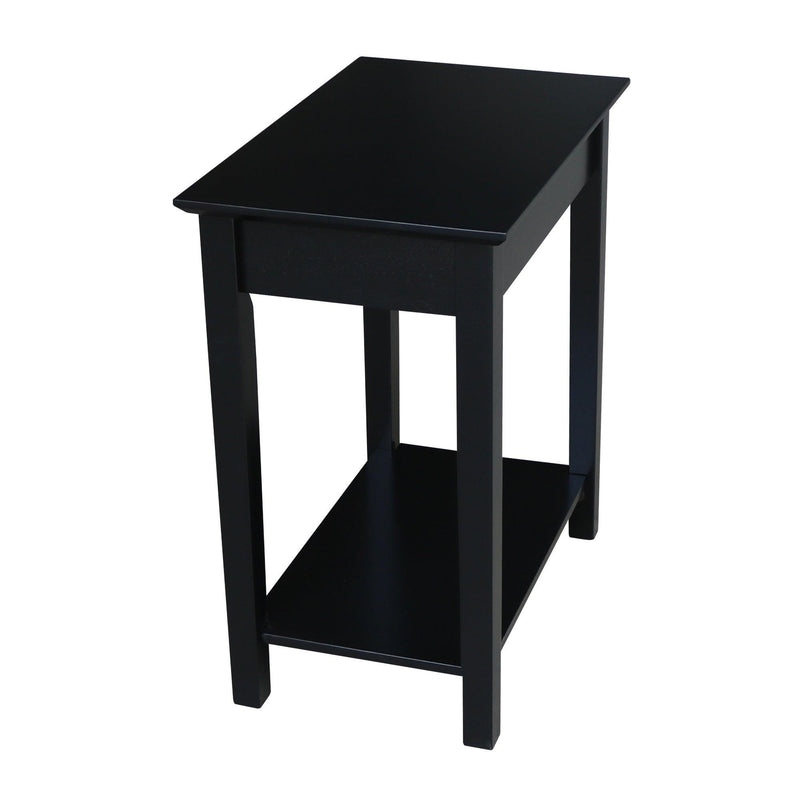 Narrow End Table - Barewood