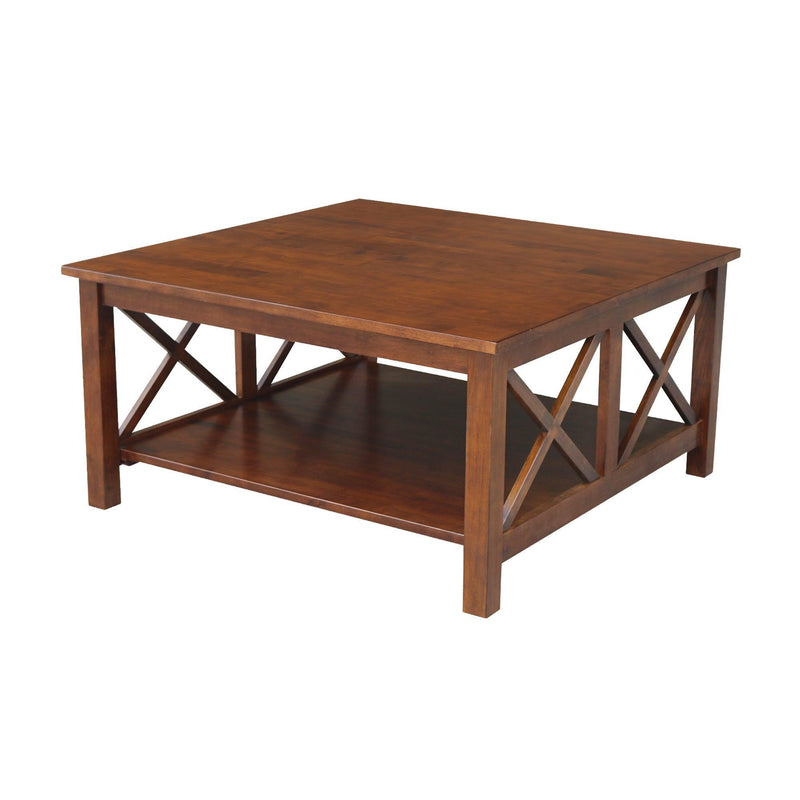 Hampton Square Coffee Table - Barewood