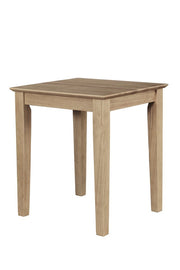 Shaker End Table in Honey - Barewood