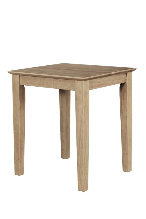 Shaker End Table in Honey - Barewood
