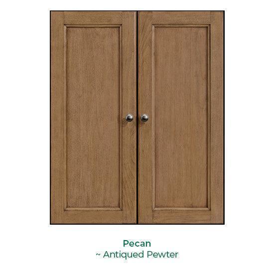 Mckenzie 30" Wide Cabinet and Hutch