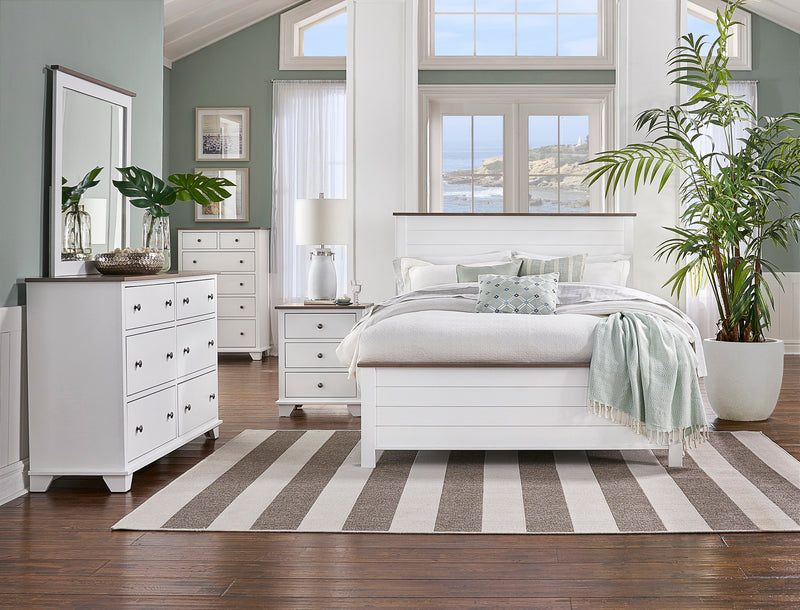 Portland Shiplap – Solid Wood Elevated Storage Bed