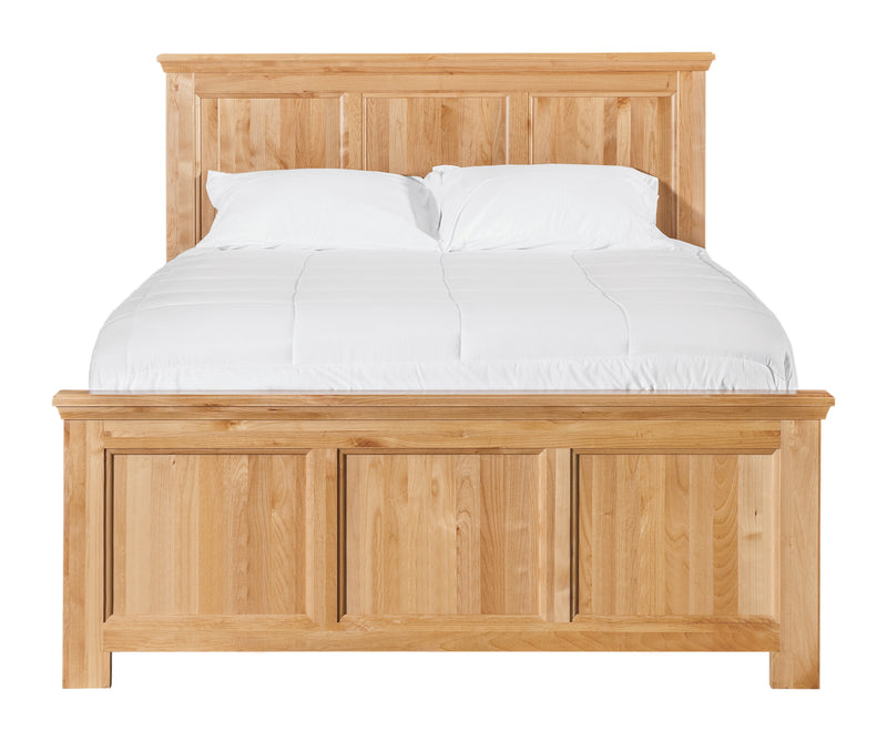 Emmerson Flat Panel – Solid Wood Elevated Storage Bed