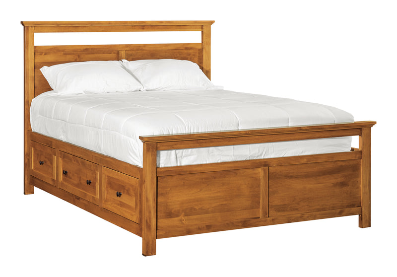 Emmerson – Solid Wood Elevated Storage Bed