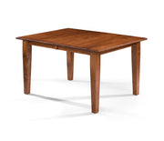 Amish Essentials 66" Rectangular Shaker Tapered Leg Table-Two Tone - Barewood