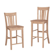 San Remo Stool - Barewood