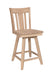 San Remo Swivel Stool - Barewood