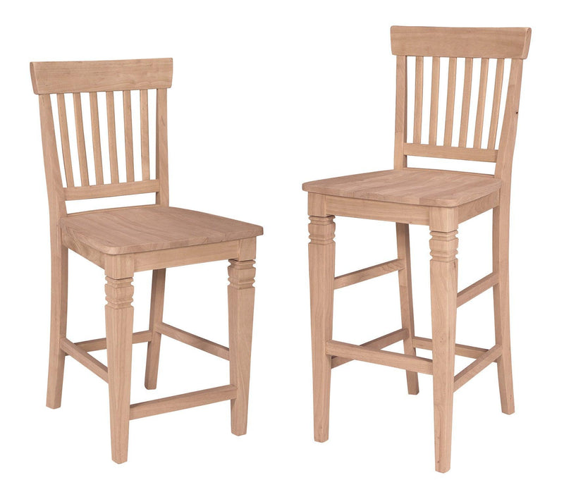 Seattle Stool - Barewood