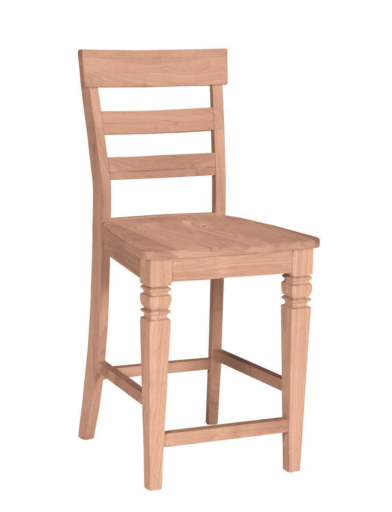 Java Stool - Barewood