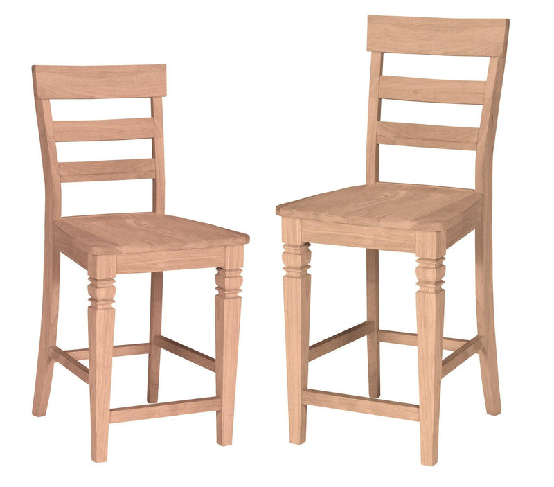 Java Stool - Barewood