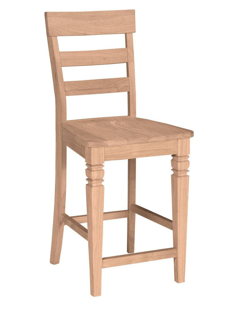 Java Stool - Barewood