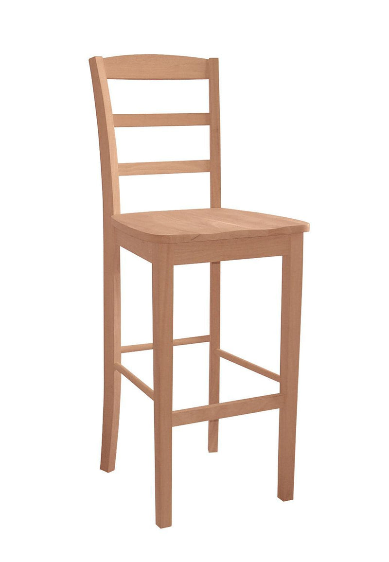 Madrid Stool - Barewood