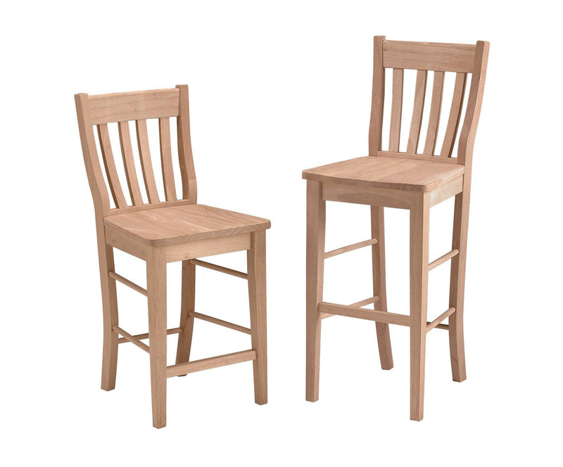 Cafe Stool - Barewood