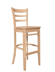 Emily Stool - Barewood