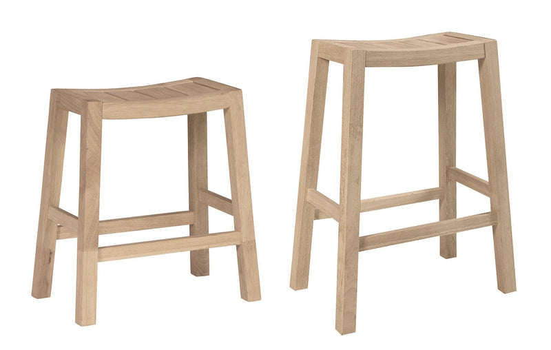 Ranch Stool - Barewood