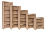 32"w Shaker Bookcase - Barewood