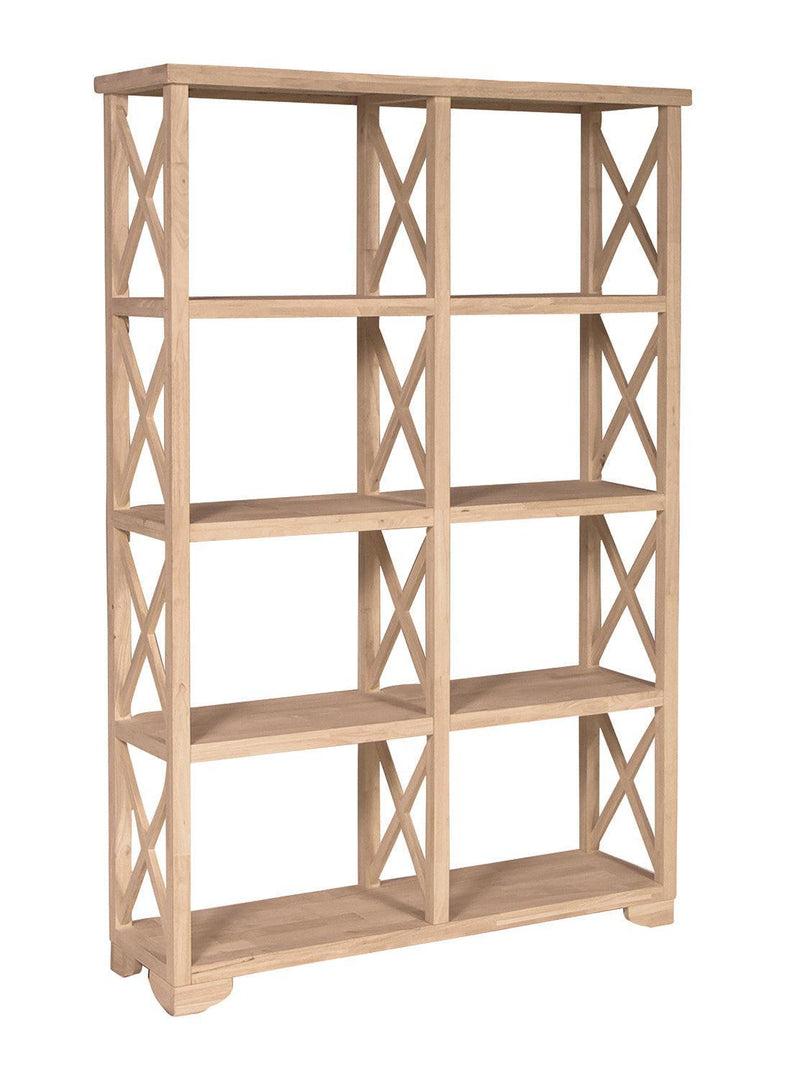 X-Sided Room Divider - Barewood