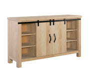 Barn Door Server - Barewood