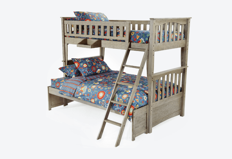 Sailboat Twin/Full Bunk - Barewood