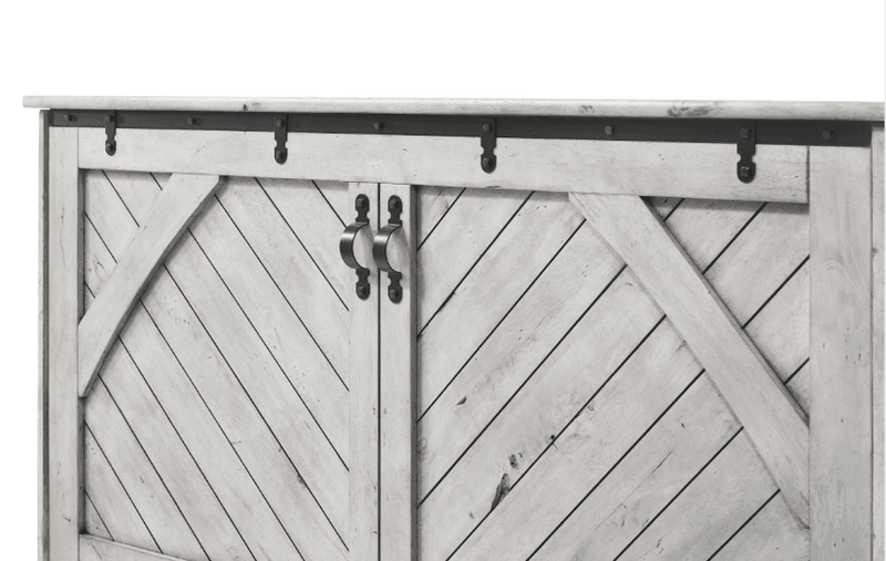 Ranchero Murphy Cabinet - Barewood