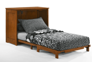 Orion Cabinet Bed - Barewood