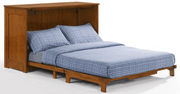 Orion Cabinet Bed - Barewood