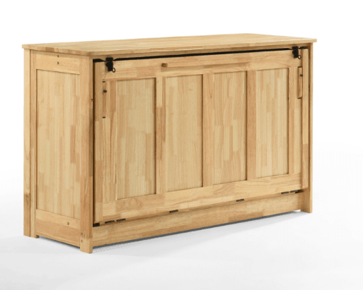 Orion Cabinet Bed - Barewood