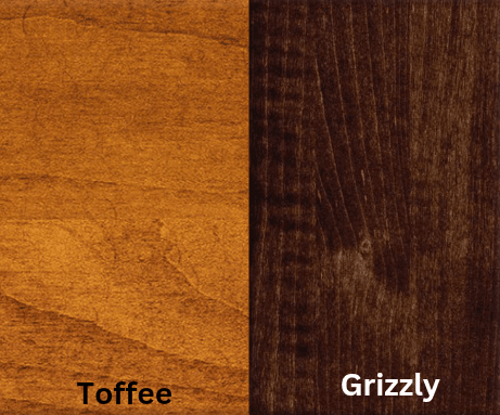 Amish Essentials 90" Rectangular Four-sided Taper Leg Table- Two-Tone - Barewood