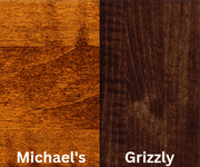 Amish Essentials 78" Rectangular Counter Height Twist Leg Table-Two Tone - Barewood