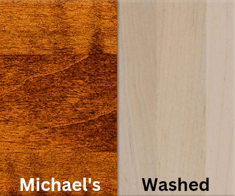 Amish Essentials Adam Stool - Barewood