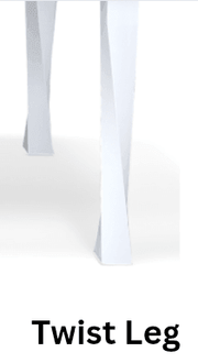 Amish Essentials 78" Bow End Counter Height Table- One Finish - Barewood