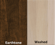 Amish Essentials 78" Rectangular Counter Height Flare Leg Table- Two-Tone - Barewood