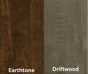 Amish Essentials 90" Rectangular Flare Leg Table- Two-Tone - Barewood