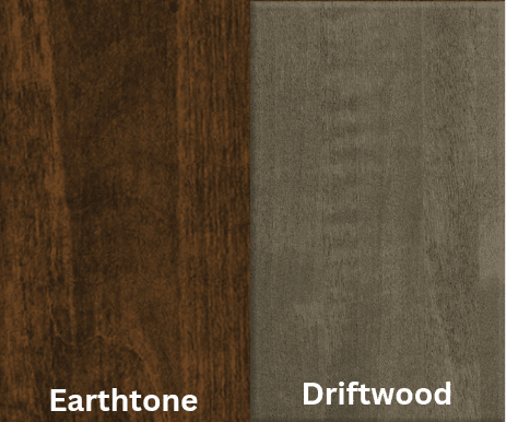 Amish Essentials 78" Rectangular Four-sided Taper Leg Table- Two-Tone - Barewood