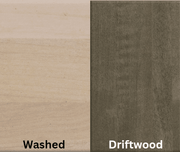 Amish Essentials 78" Rectangular Shaker Tapered Leg Table-Two Tone - Barewood