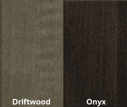 Amish Essentials 78" Boat Shaped Four-sided Taper Leg Table- Two-Tone - Barewood