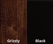 Amish Essentials Rectangular Counter Height 4-Sided Taper Leg Table- Painted Base - Barewood