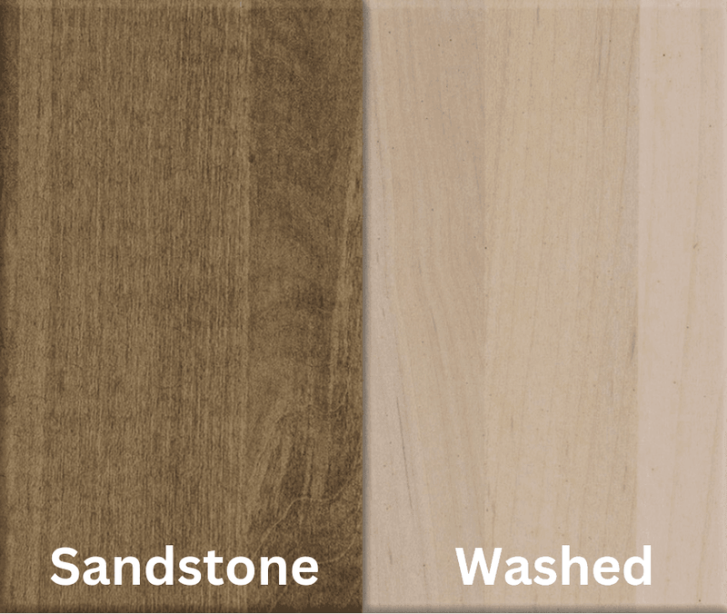 Amish Essentials Adam Stool - Barewood