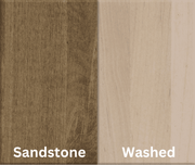 Amish Essentials Three Door Server - Barewood