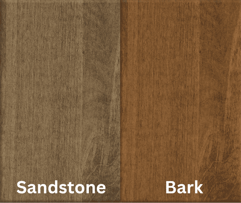 Amish Essentials Three Door Server - Barewood