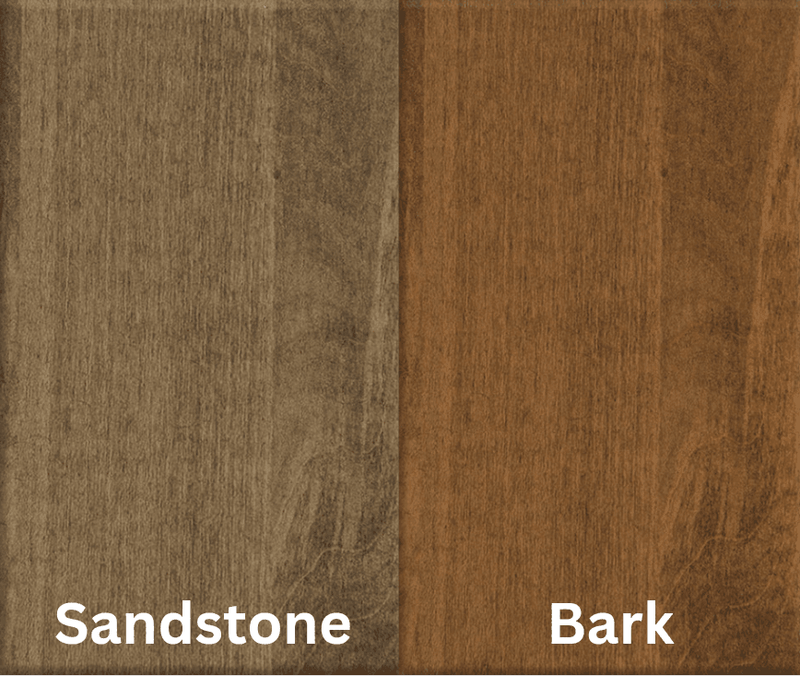 Amish Essentials Two Door Server - Barewood