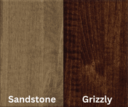 Amish Essentials Adam Stool - Barewood