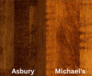 Amish Essentials Adam Stool - Barewood