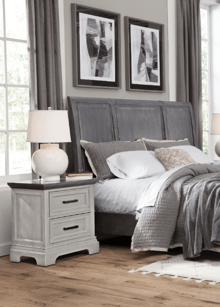 Summit Sleigh Headboard - Barewood