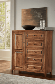 Amish Essentials Carson Armoire - Barewood